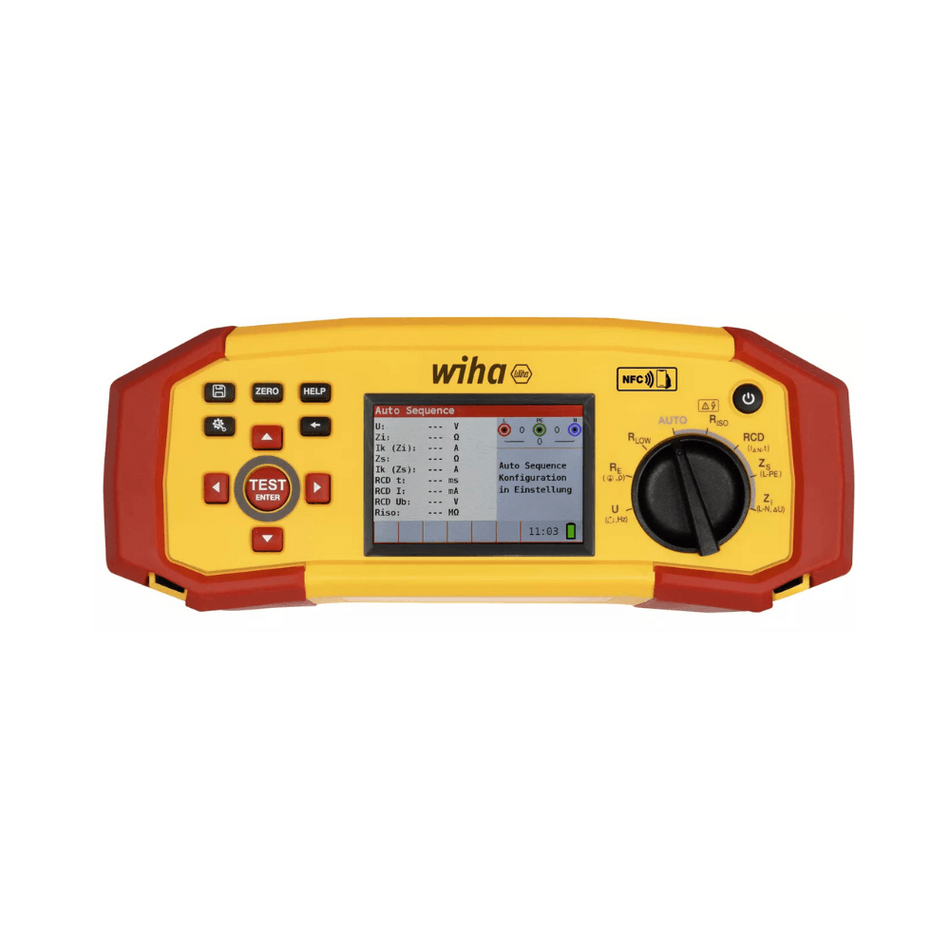Set tester multifunctional pentru instalatii electrice, cutie tip L, WIHA MFT One 47216