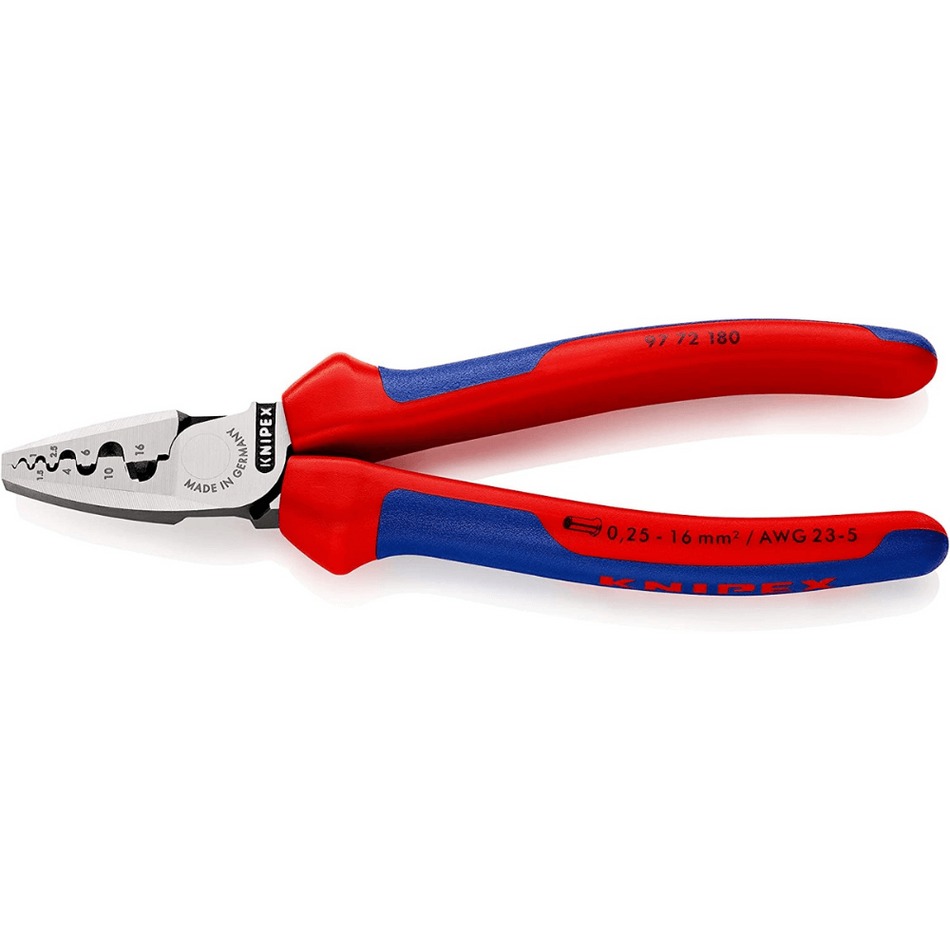 Cleste sertizare pini 0.25 - 16 mm² Knipex 97 72 180