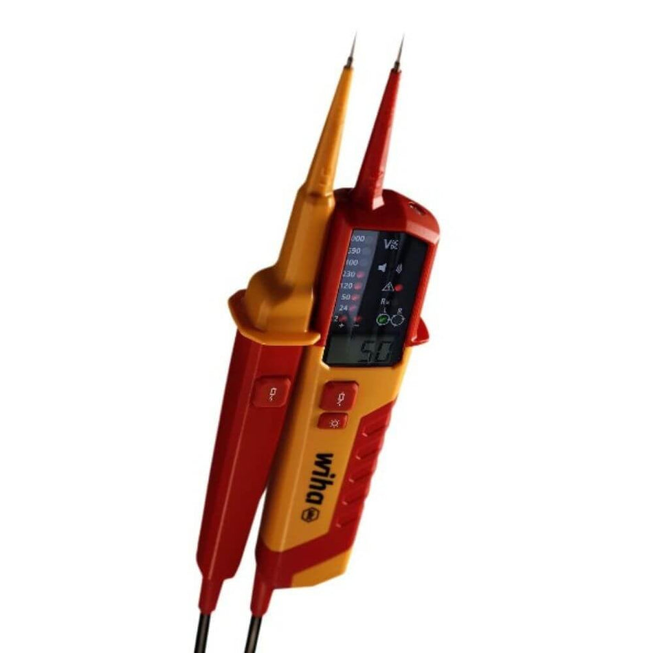 Tester de tensiune si continuitate Wiha 45217, 0.5-1000V AC, CAT IV