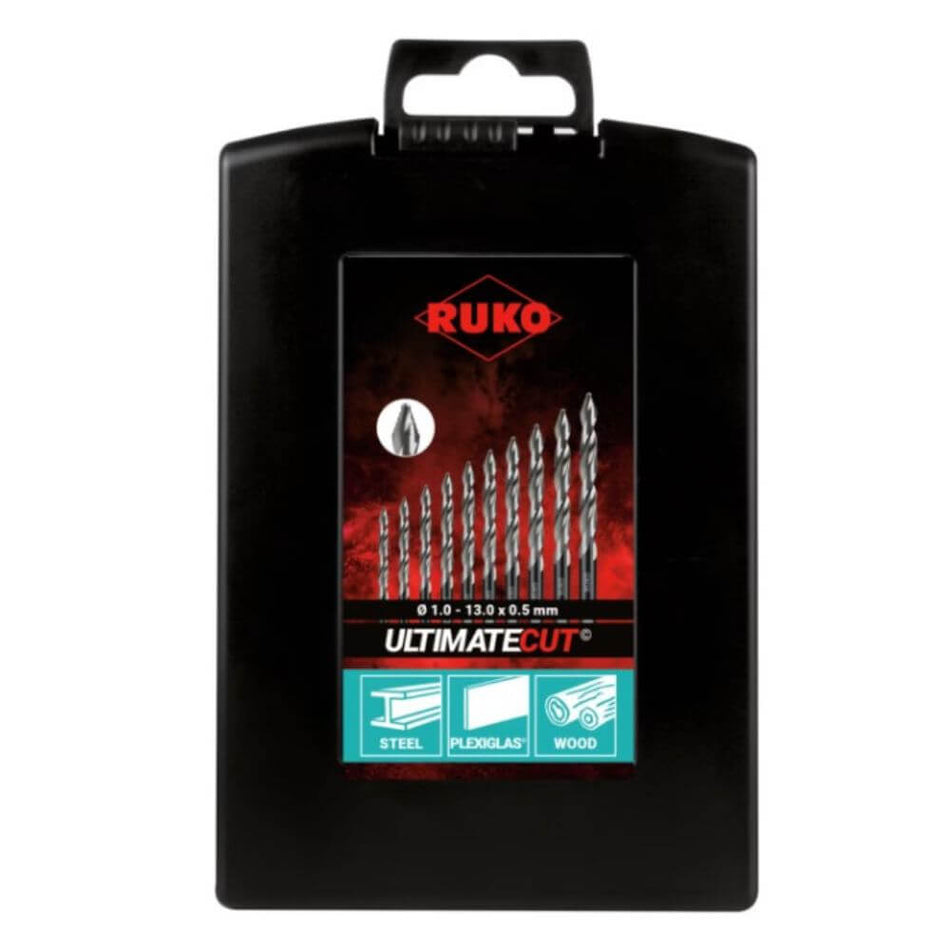 Set burghie HSS UltimateCut FlowStep Ruko 259215RO, 25 piese