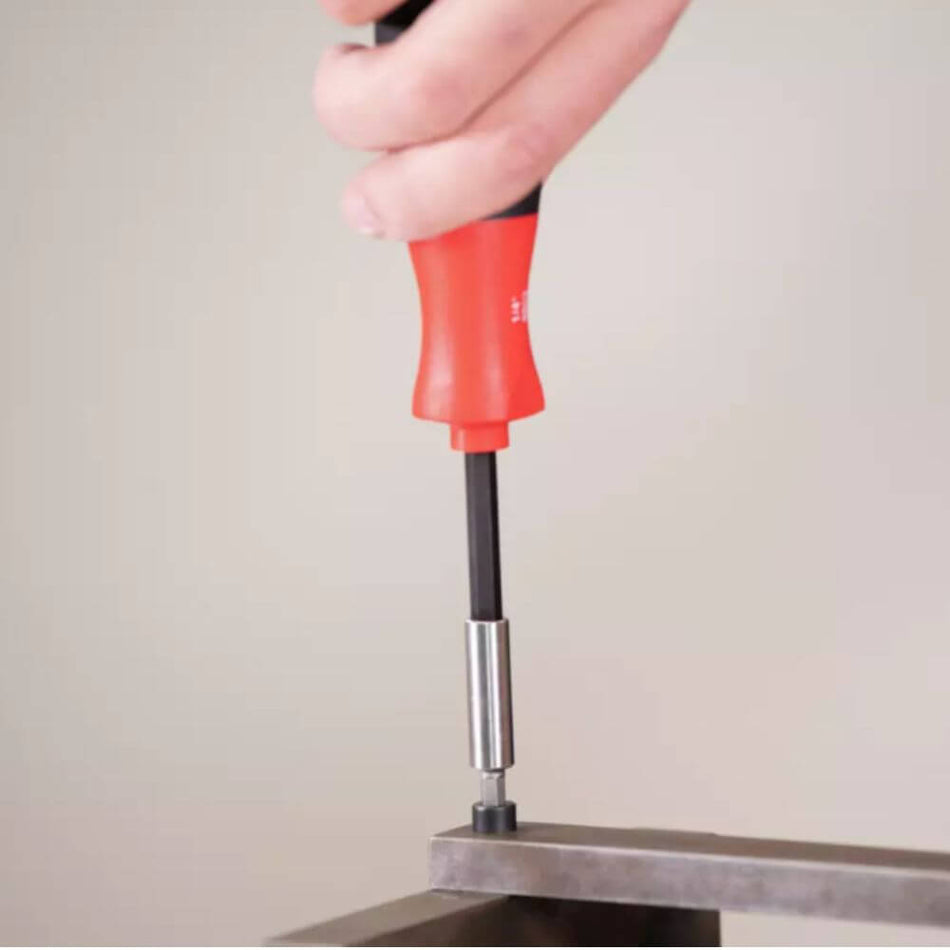 Surubelnita cu cap magnetic si magazie de biti, Wiha 38605 - LiftUp 25