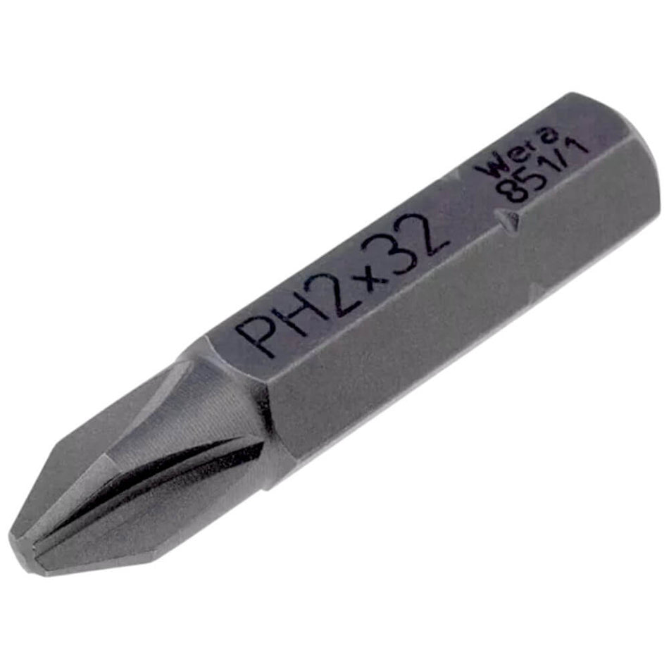 Bit Philips PH2 851/1 Z 32mm, 1/4" - Wera 05056515001