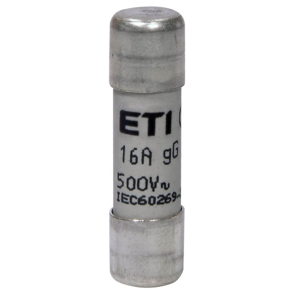 Siguranta fuzibila cilindrica CH10x38 gG 16A/500V - ETI 002651019
