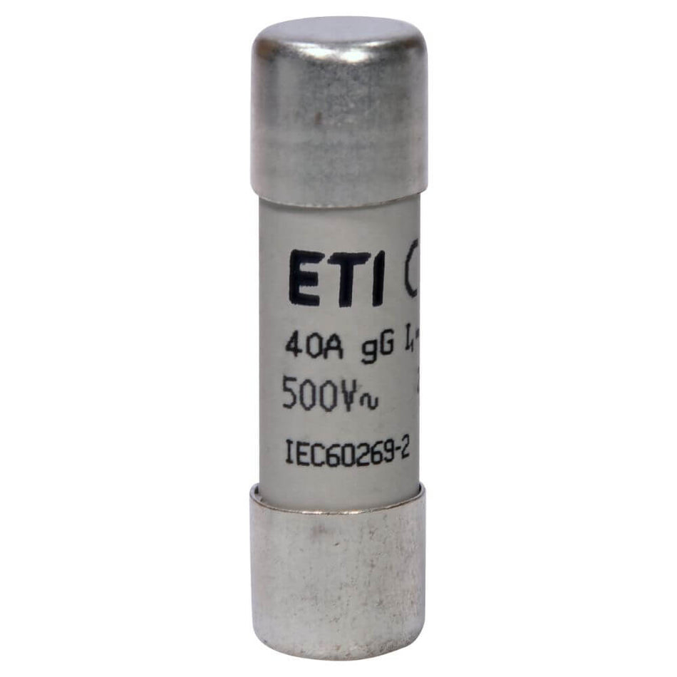 Siguranta fuzibila cilindrica CH14x51 gG 40A/500V - ETI 002651034