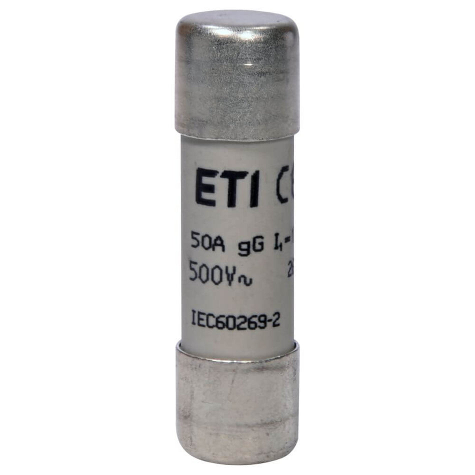 Siguranta fuzibila cilindrica CH14x51 gG 50A/500V - ETI 002651035