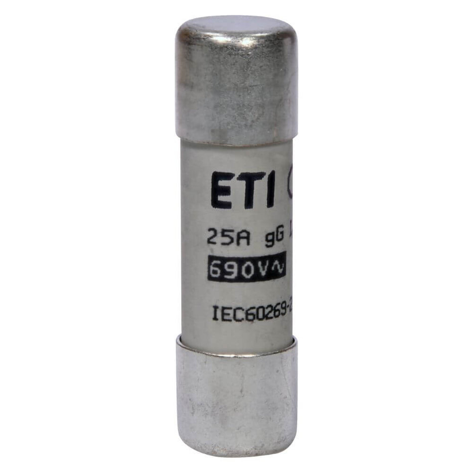 Siguranta fuzibila cilindrica CH14x51 gG 25A/690V - ETI 002651032
