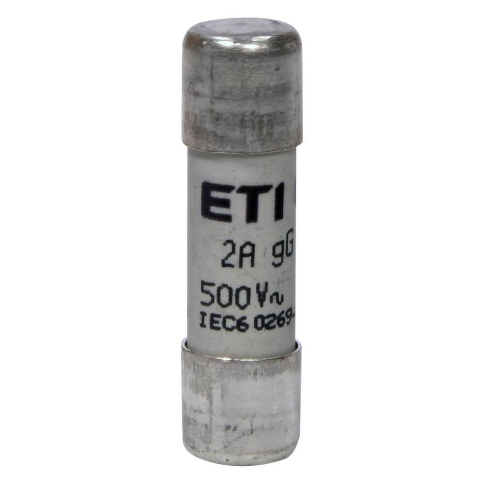 Siguranta fuzibila cilindrica CH10x38 gG 2A/500V - ETI 002651013