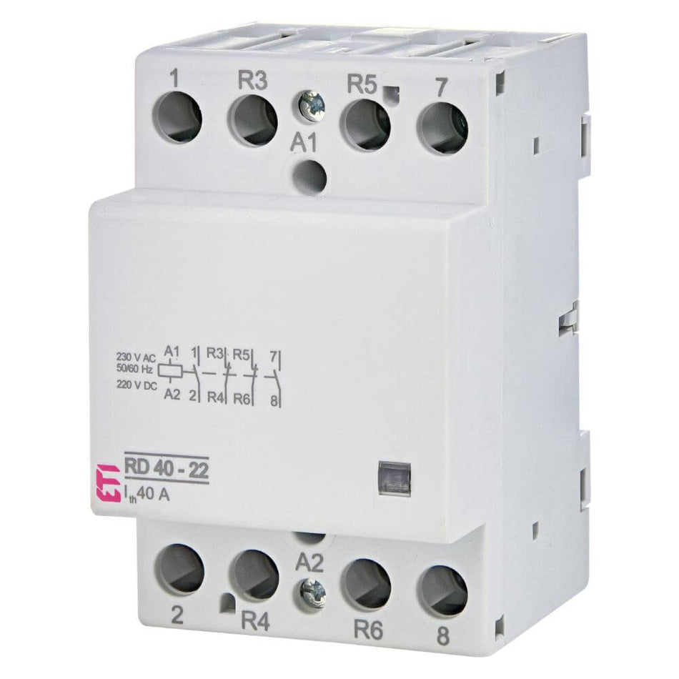 Contactor modular RD 40-22-230V AC/DC - ETI 002464022