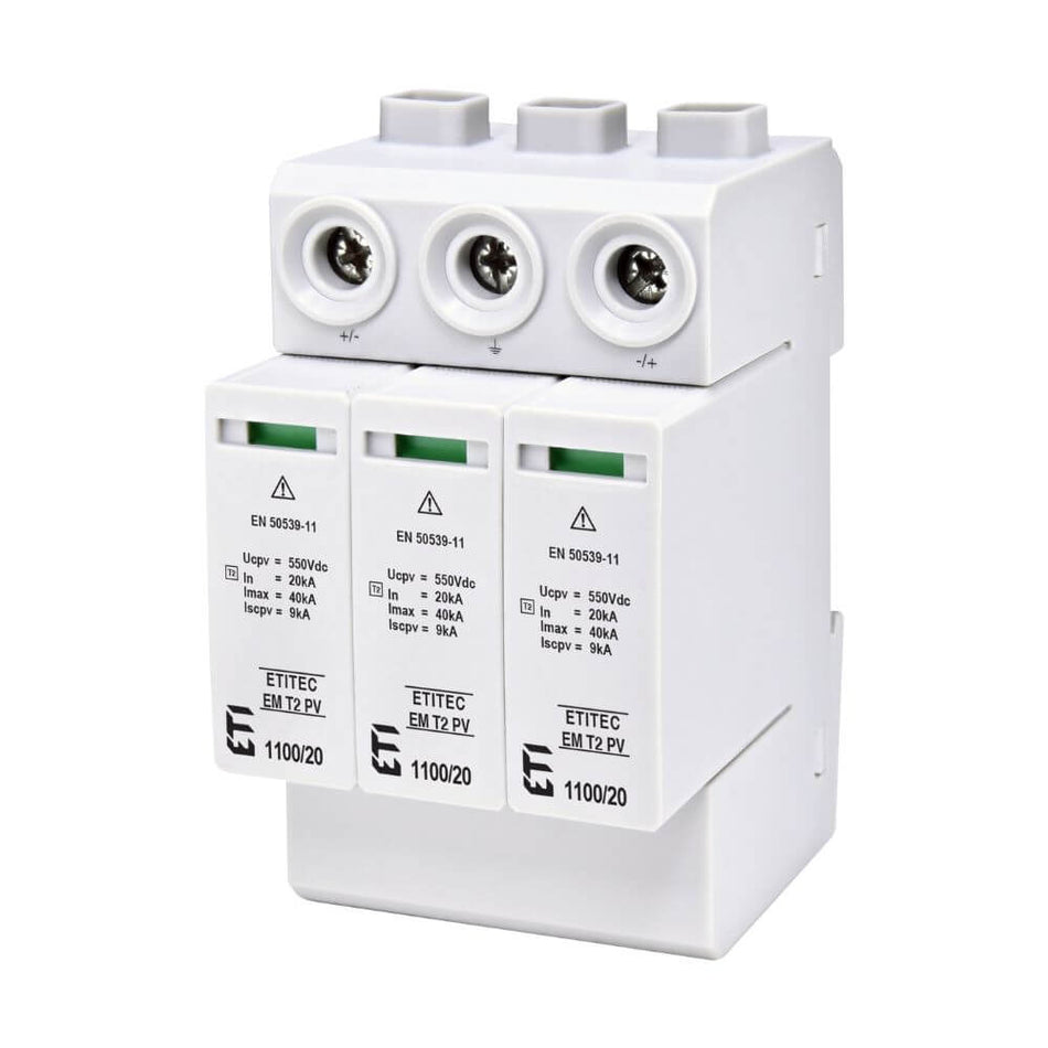 Protectie supratensiune ETITEC EM T2 PV 1100/20 Y ETI 002440623