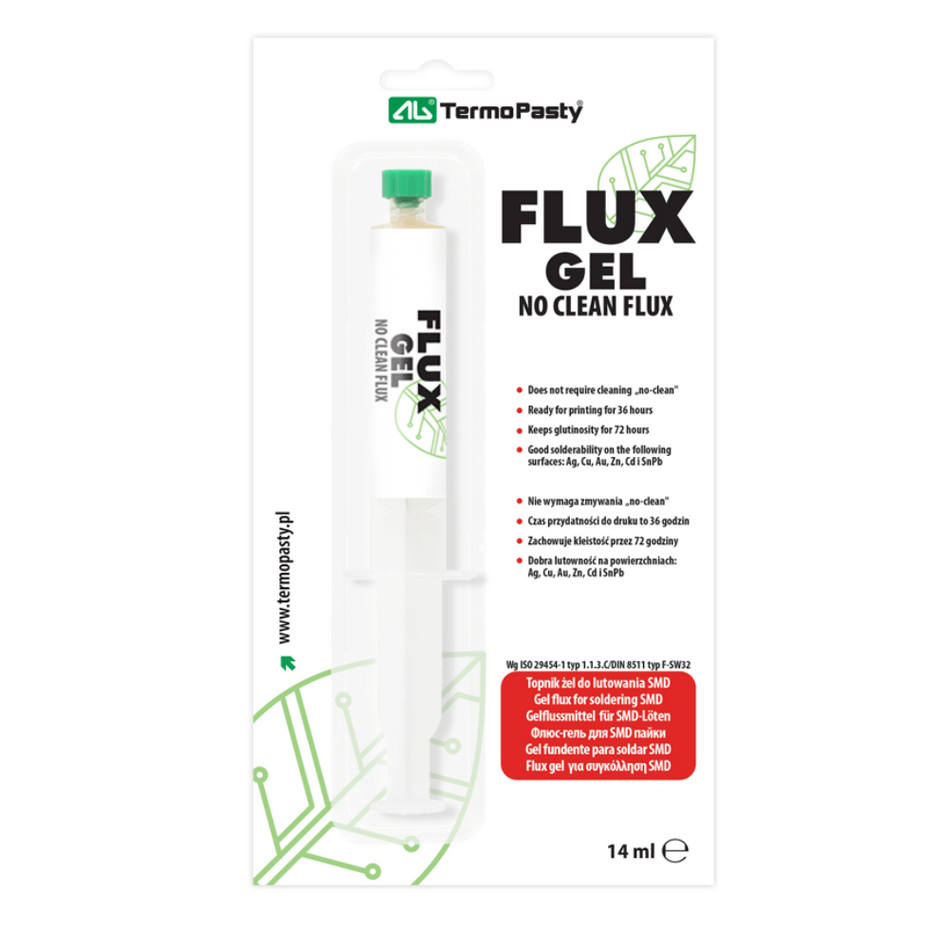 TermoPasty ART.AGT-088 - Flux Gel RMA pentru lipire SMD, 14 ml (seringa)