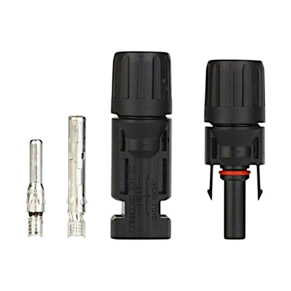 Conector MC4 pentru panouri fotovoltaice, cabluri 2,5 - 6mm²
