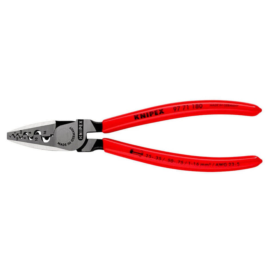 Cleste de sertizare ferule - Knipex 97 71 180