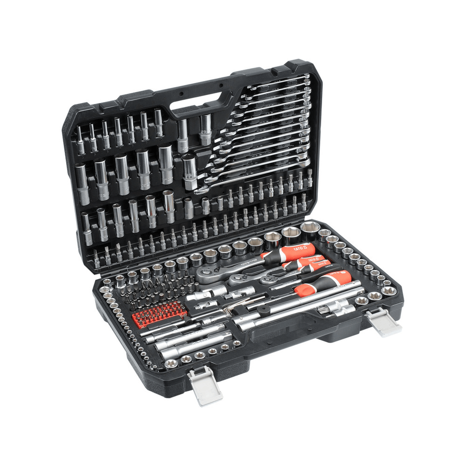 Set profesional chei si tubulare, 216 piese Yato YT-38841