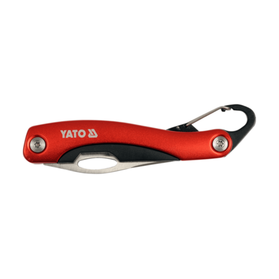 Cutit pliabil tip breloc din otel inoxidabil Yato YT-76050