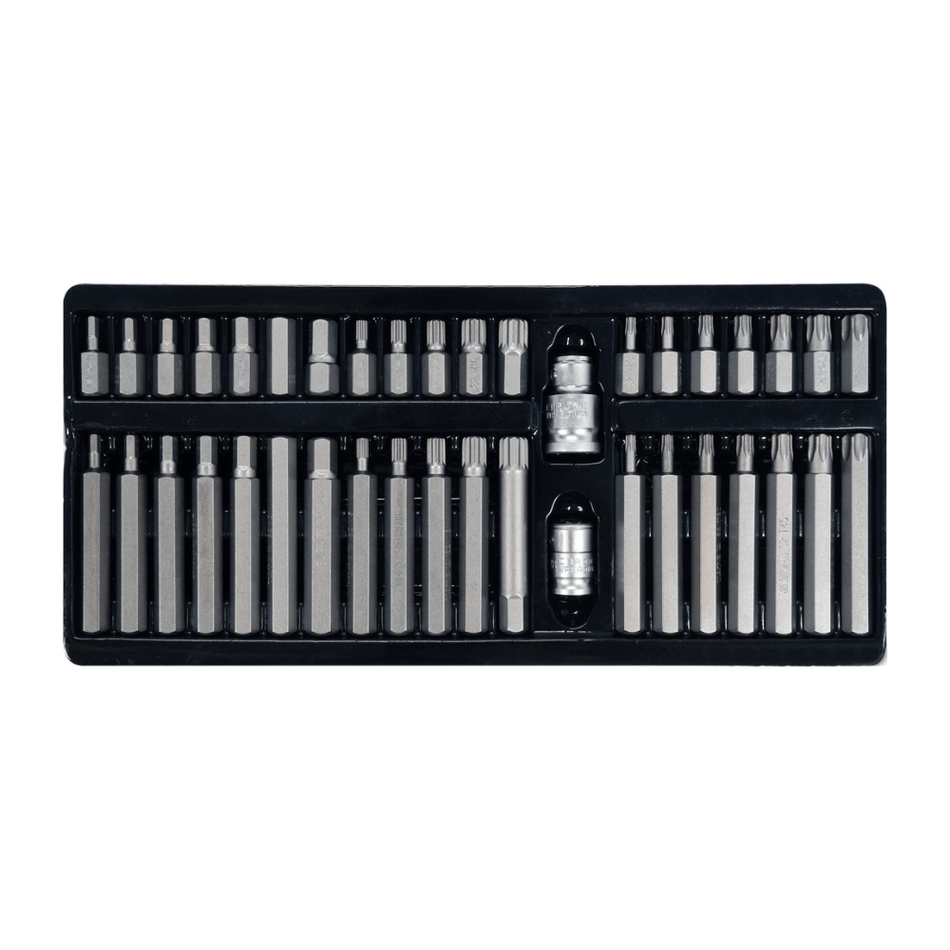 Trusa biti 40 piese Torx, Hex, Spline - Yato YT-0400
