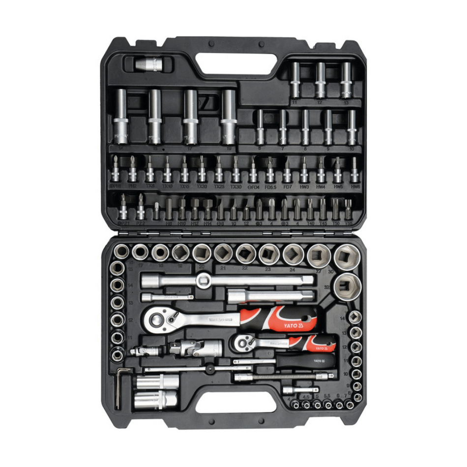 Trusa tubulare 1/2''-1/4'' 94 piese - Yato YT-12681
