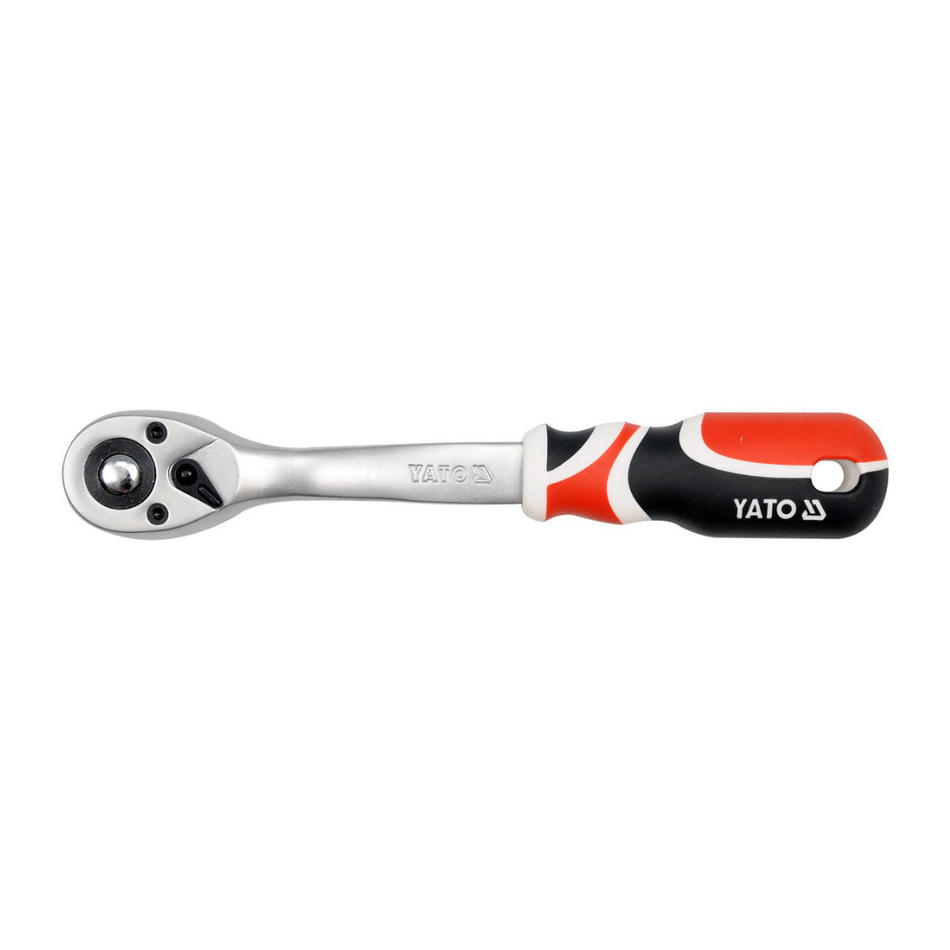Cheie curbata cu clichet reversibil 1/2" - Yato YT-0732