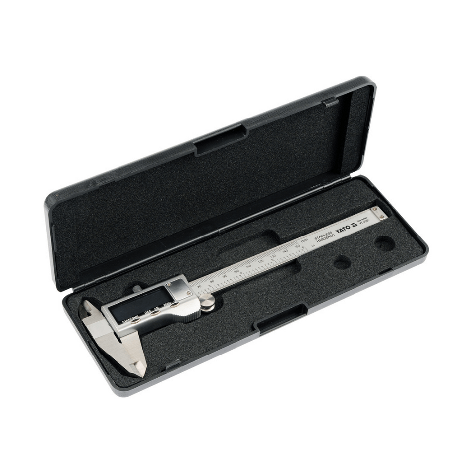 Subler electronic cu ecran LCD 150mm, 0.02mm - YATO YT-7201