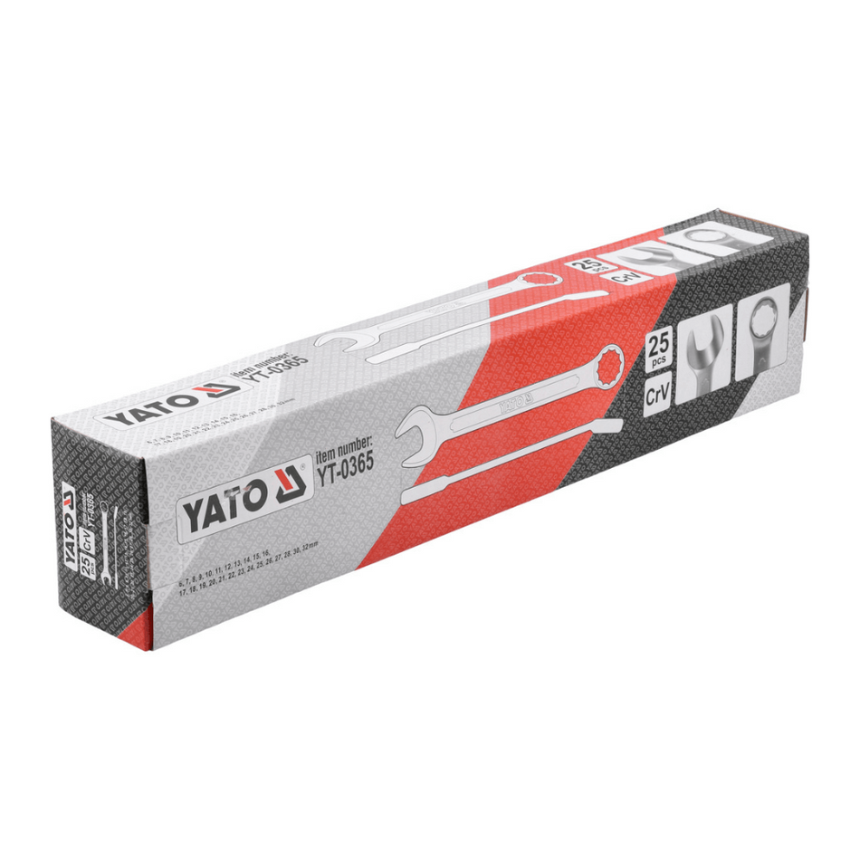 Set 25 chei combinate 6-32mm - Yato YT-0365