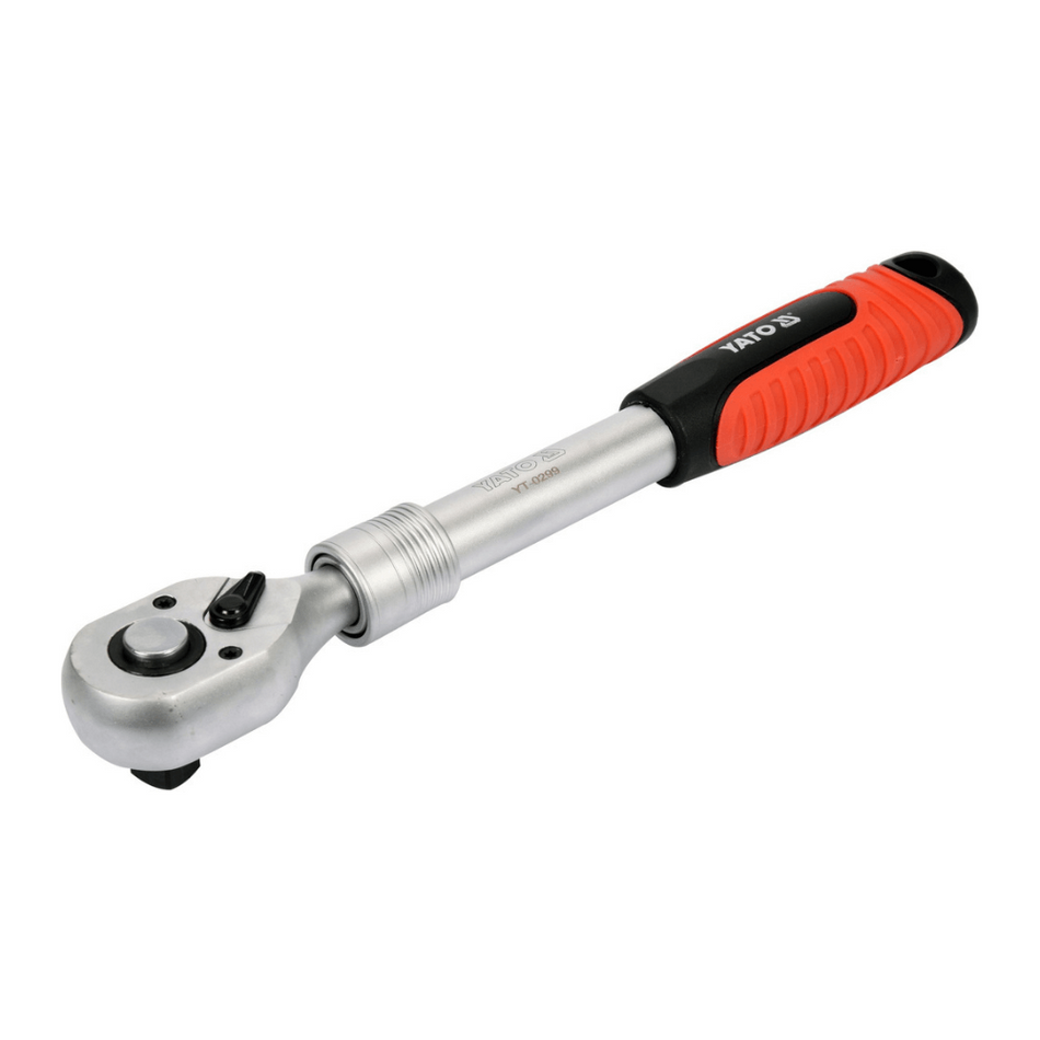Cheie cu clichet extensibila 72 de dinti, 1/2" - YATO YT-0299