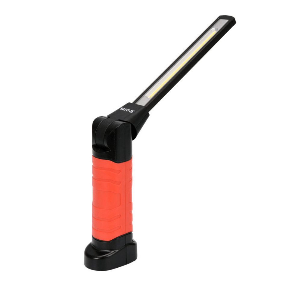 Lanterna cu magnet si acumulator 5+3W, 600/260LM, USB - YATO YT-08518