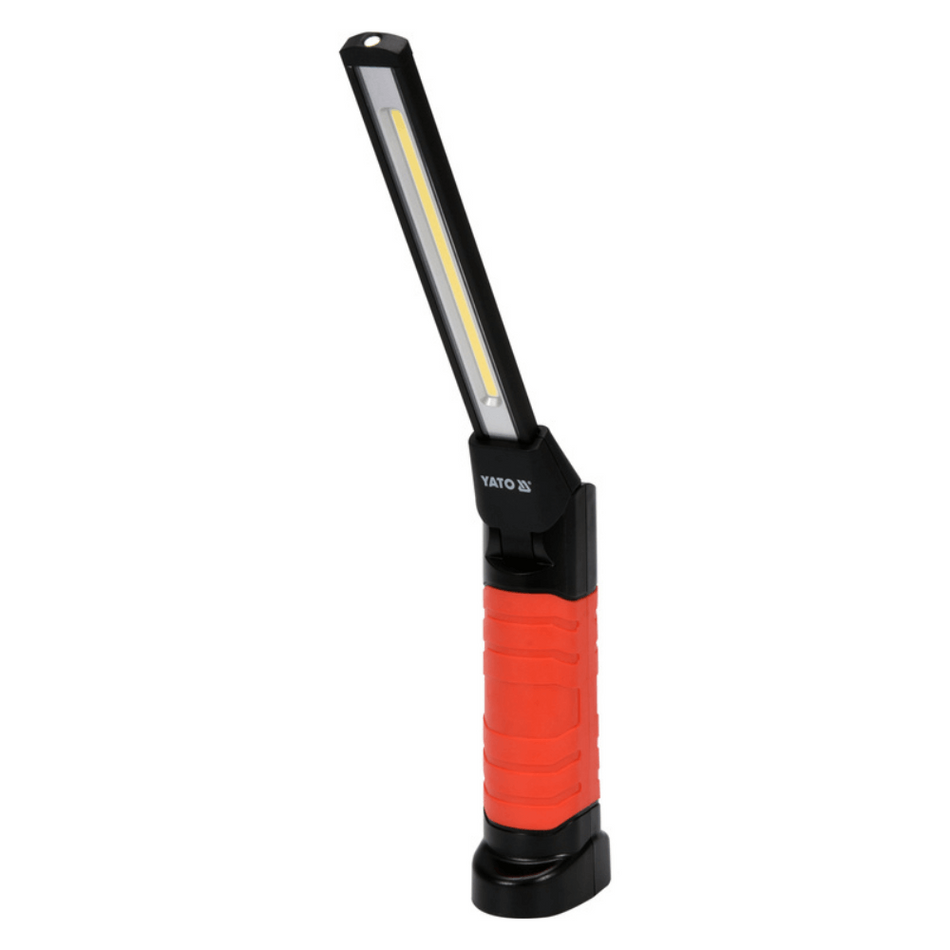 Lanterna cu magnet si acumulator 5+3W, 600/260LM, USB - YATO YT-08518