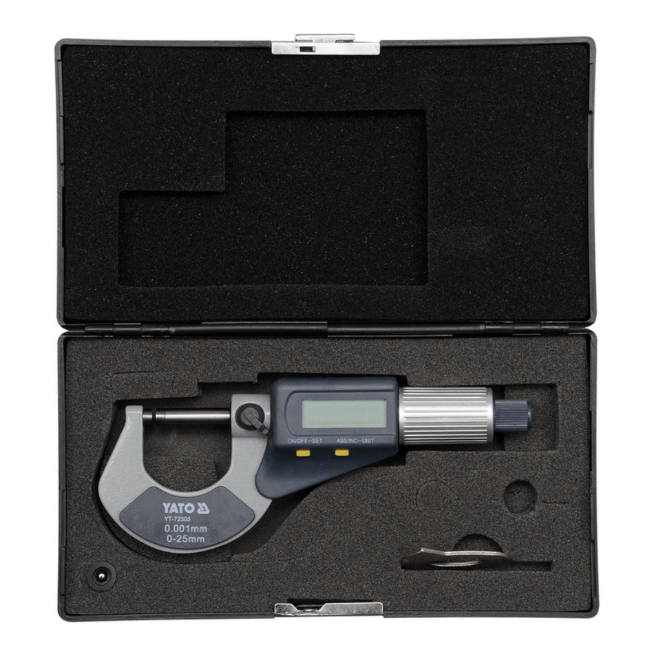 Micrometru digital 0-25mm YATO YT-72305