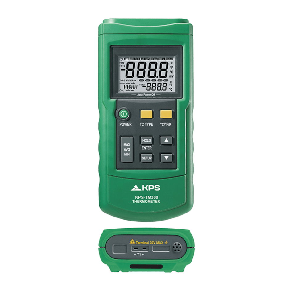 Termometru digital cu 1 canal -200-1372ºC - KPS TM300