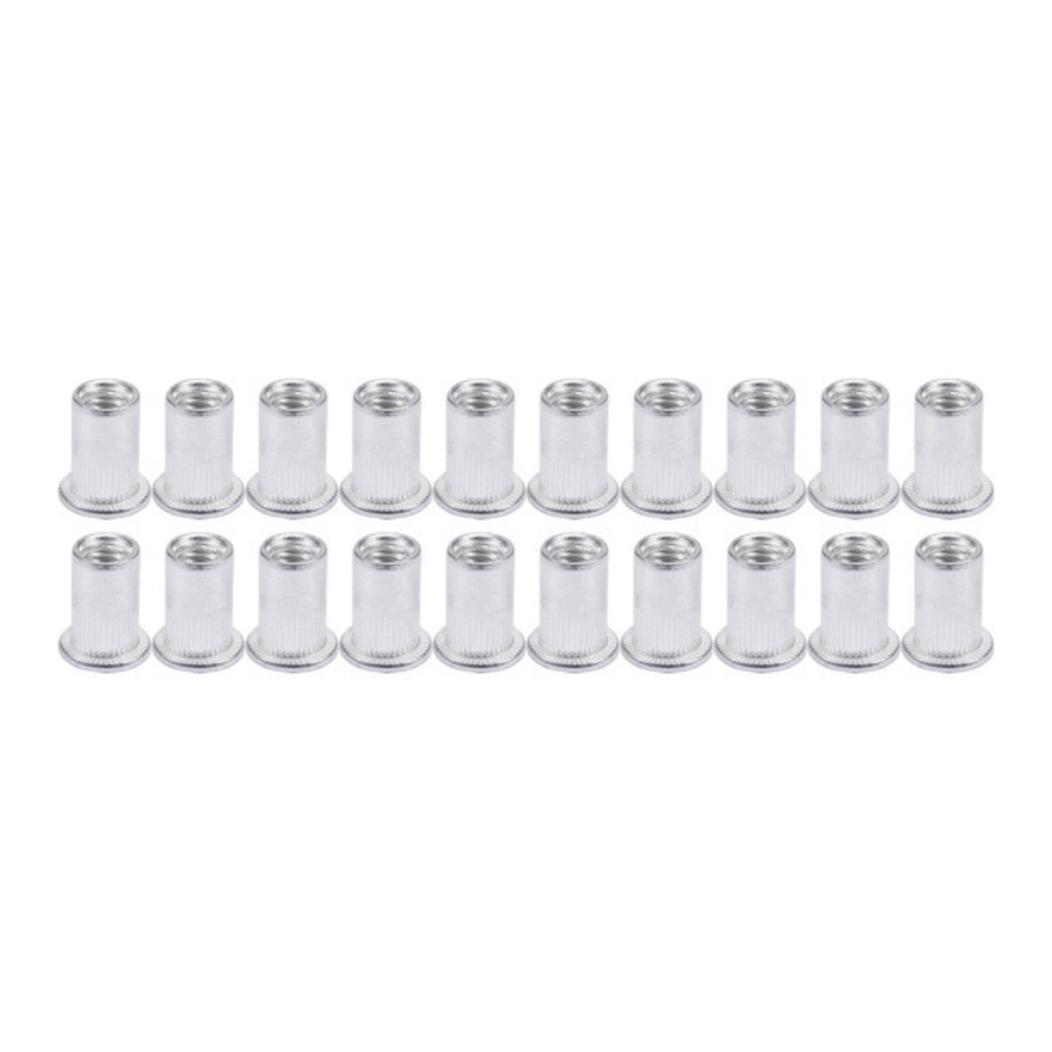Set 20 piulite nituibile M3 YATO YT-36451 din aluminiu cu lungimea de 9 mm