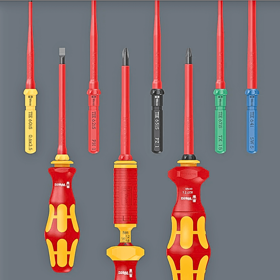 Set surubelnite Kraftform Kompakt Universal VDE 16 - Wera 05006607001