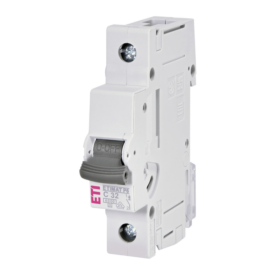 Intreruptor automat ETIMAT P6 1P C32 curba C 6kA ETI 001900033
