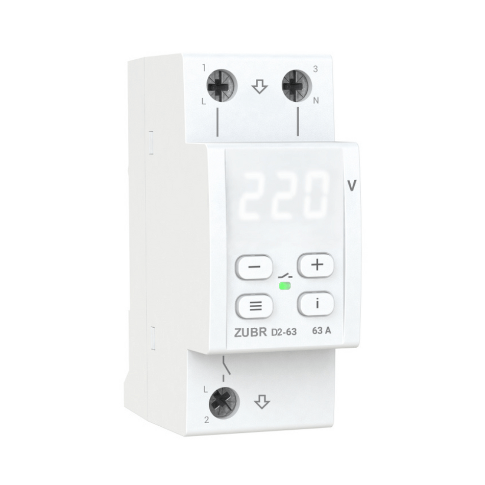Dispozitiv protectie retea electrica ZUBR D2-63 63A IP20