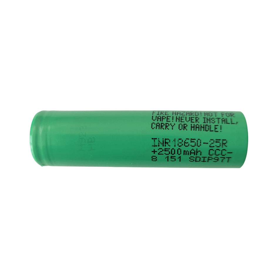 Acumulator Litiu 18650 3.6V 2500mAh 20A, Samsung INR18650-25R