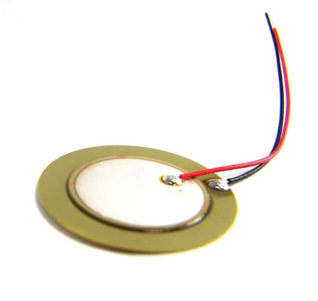 Buzzer piezoelectric tip disc 12mm
