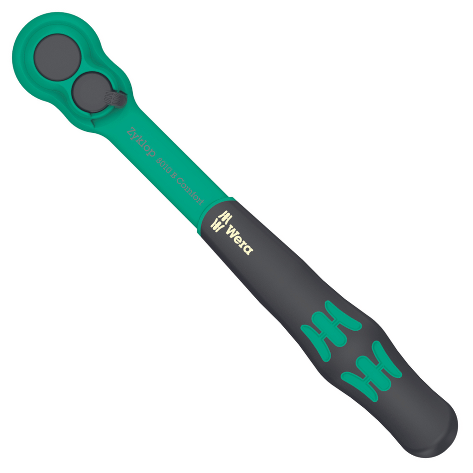 Cheie cu clichet, 8010 B Zyklop Comfort, 3/8" drive, Wera 05005540001
