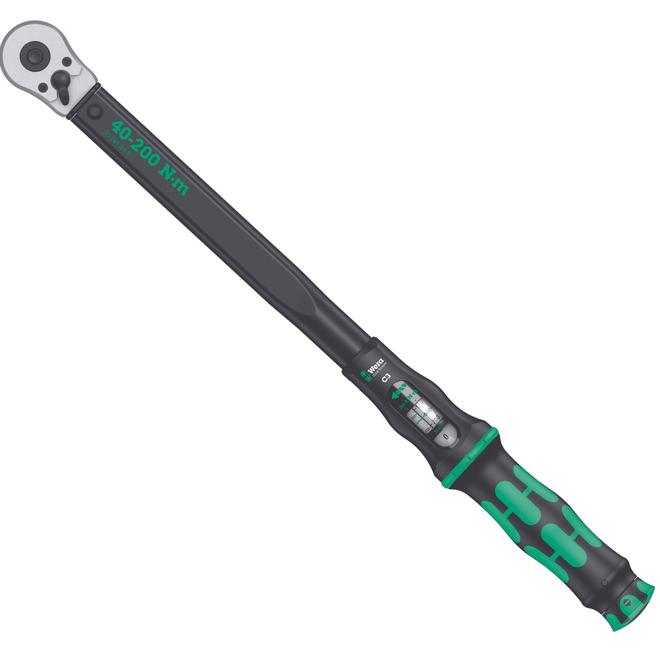 Cheie dinamometrica cu clichet, 40-200 N*m, 1/2", Click-Torque C 3, Wera 05075622001