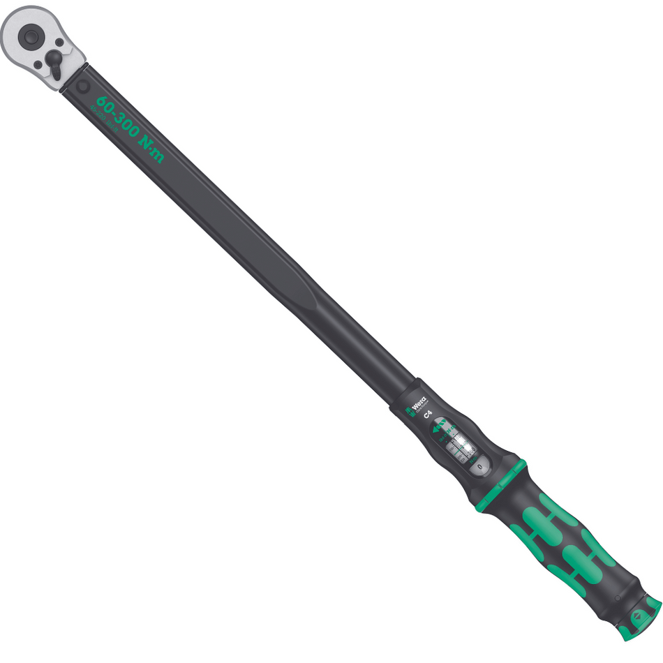 Cheie dinamometrica cu clichet, 60-300 N*m, 1/2", Click-Torque C 4, Wera 05075623001