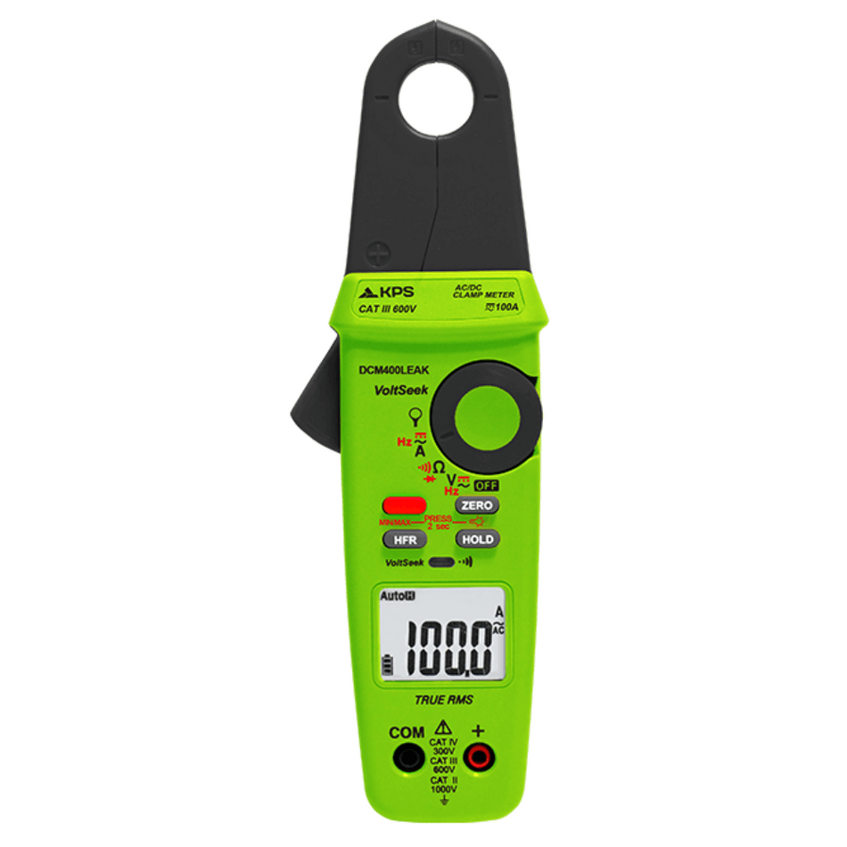 Mini clampmetru digital pentru curentii de scurgere, 1000V AC/DC, KPS DCM400LEAK
