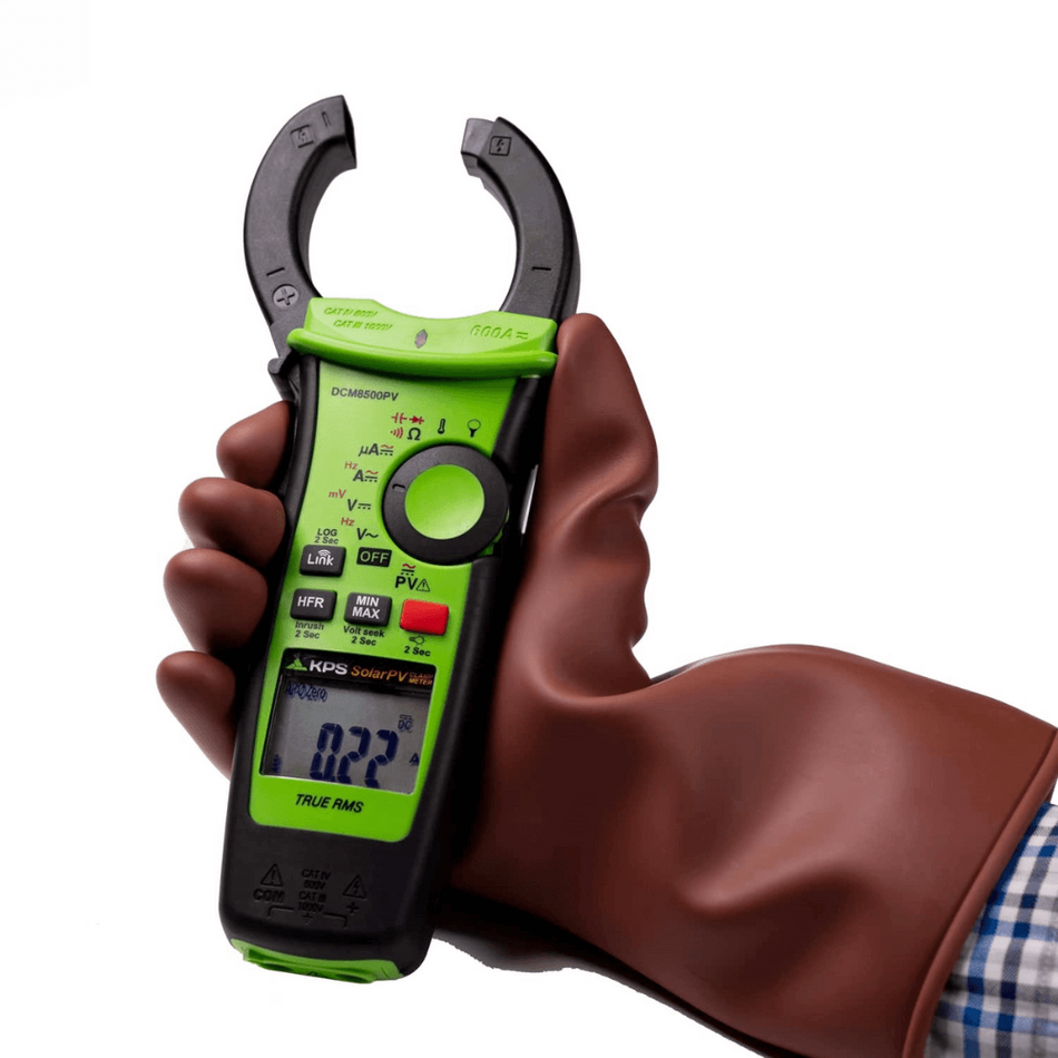 Clampmetru digital pentru sisteme fotovoltaice, 600A AC/DC, KPS DCM8500PV