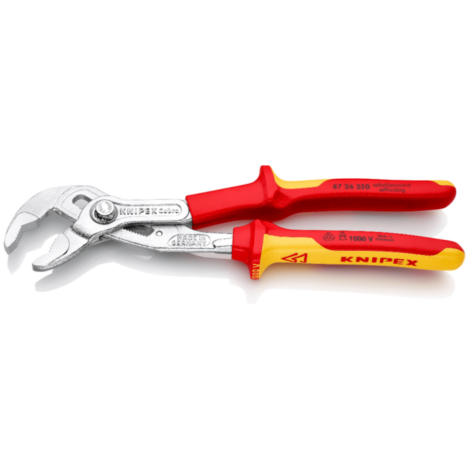 Cleste VDE cu autoblocare pentru instalatori, 250mm, Knipex Cobra 87 26 250