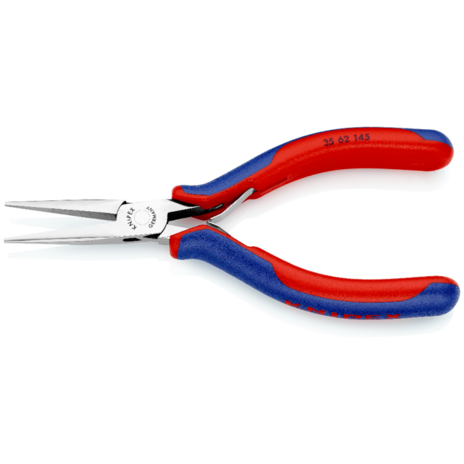 Cleste de precizie cu cioc lung semirotund, Knipex 35 62 145