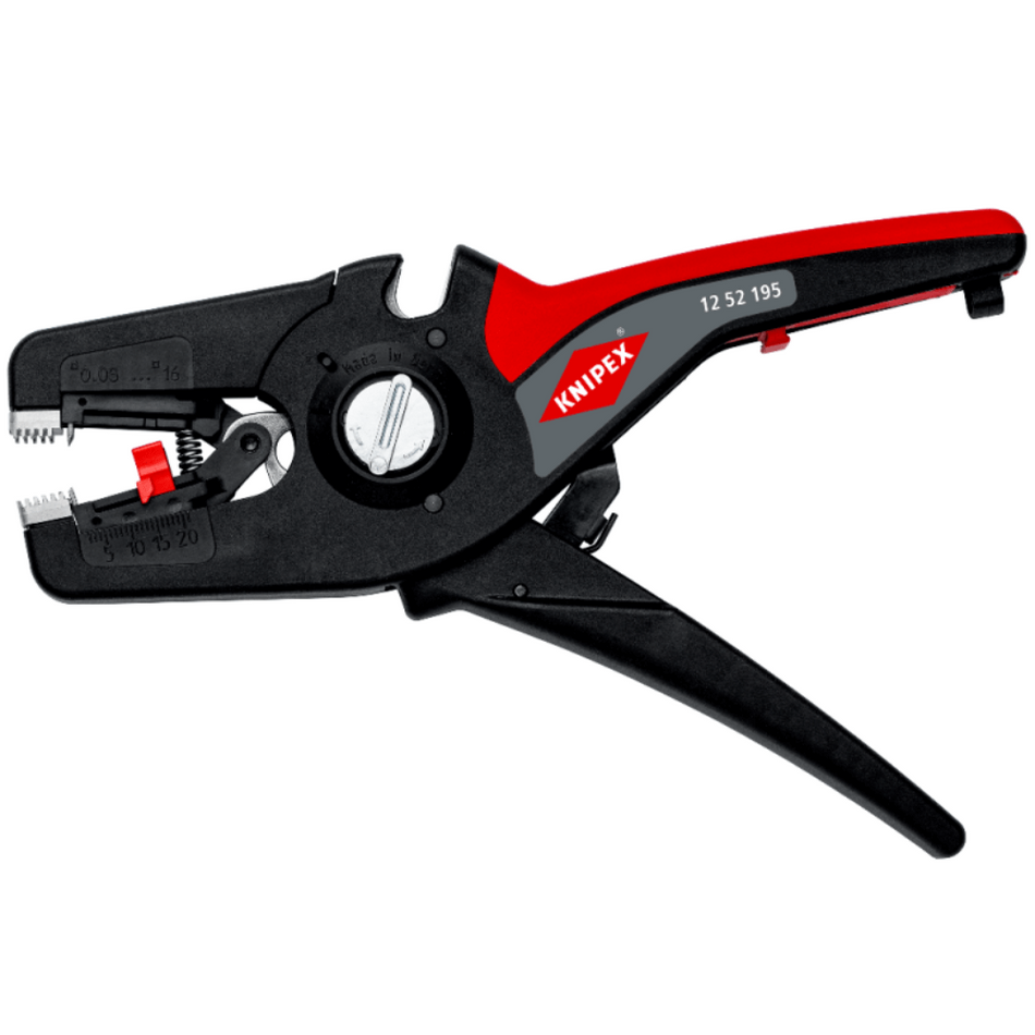 Cleste dezizolator automat pentru conductori, 0.08 - 16.0 mm², Knipex PreciStrip16 12 52 195