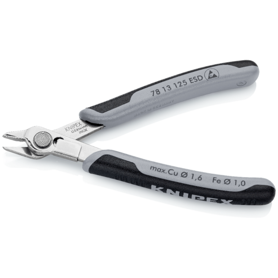 Cleste ESD electronist de precizie, Knipex Electronic Super Knips 78 13 125 ESD