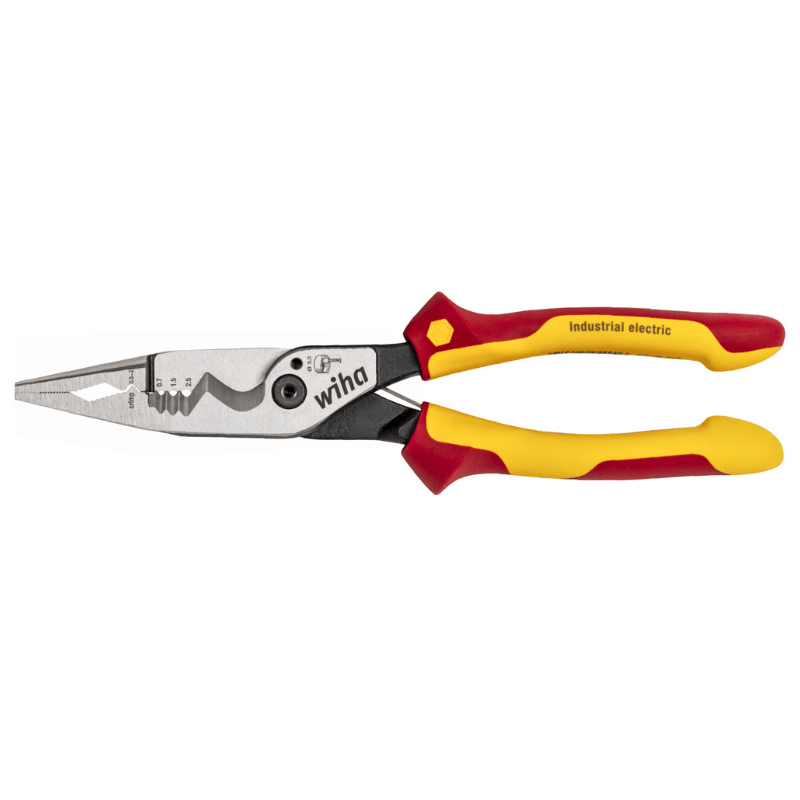 Cleste industrial multifunctional VDE 8-in-1 pentru electricieni Wiha 45705