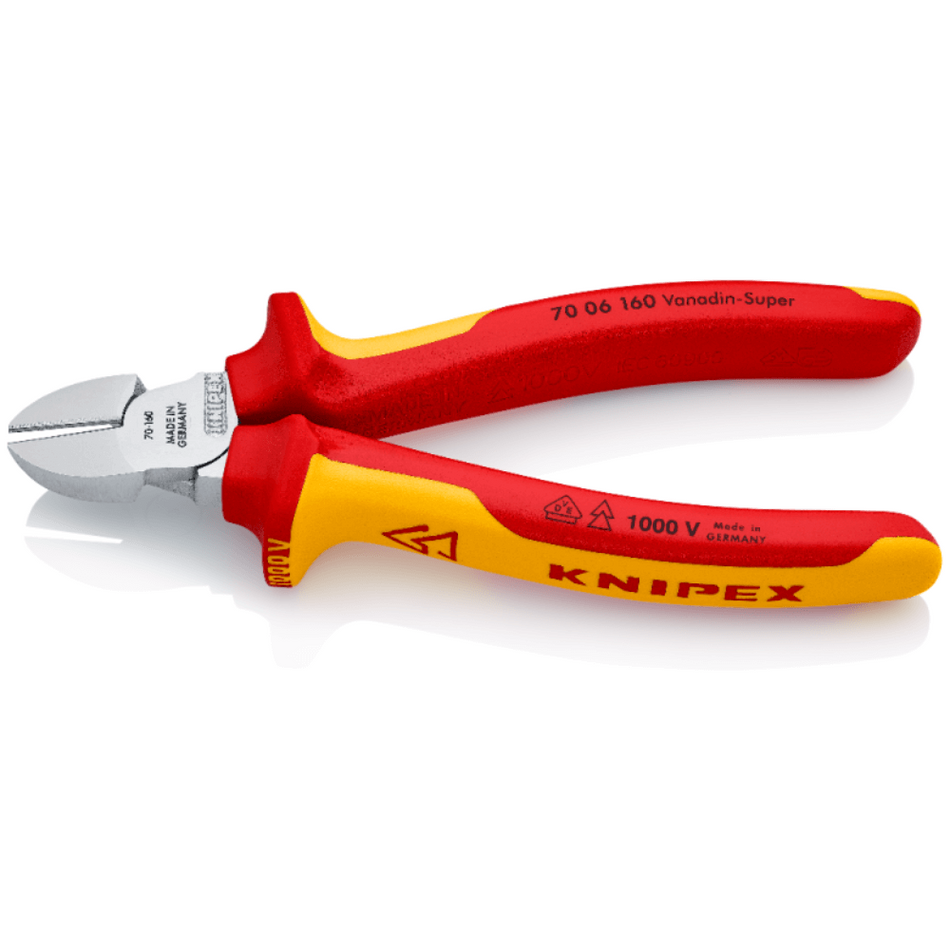 Cleste VDE 1000V cu tais lateral, 160mm, Knipex 70 06 160