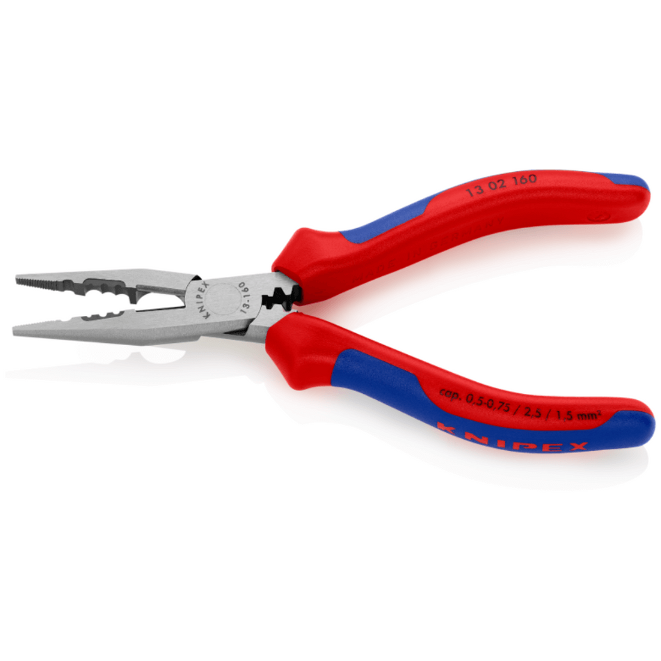 Cleste multifunctional cu nas lung, 160mm, Knipex 13 02 160