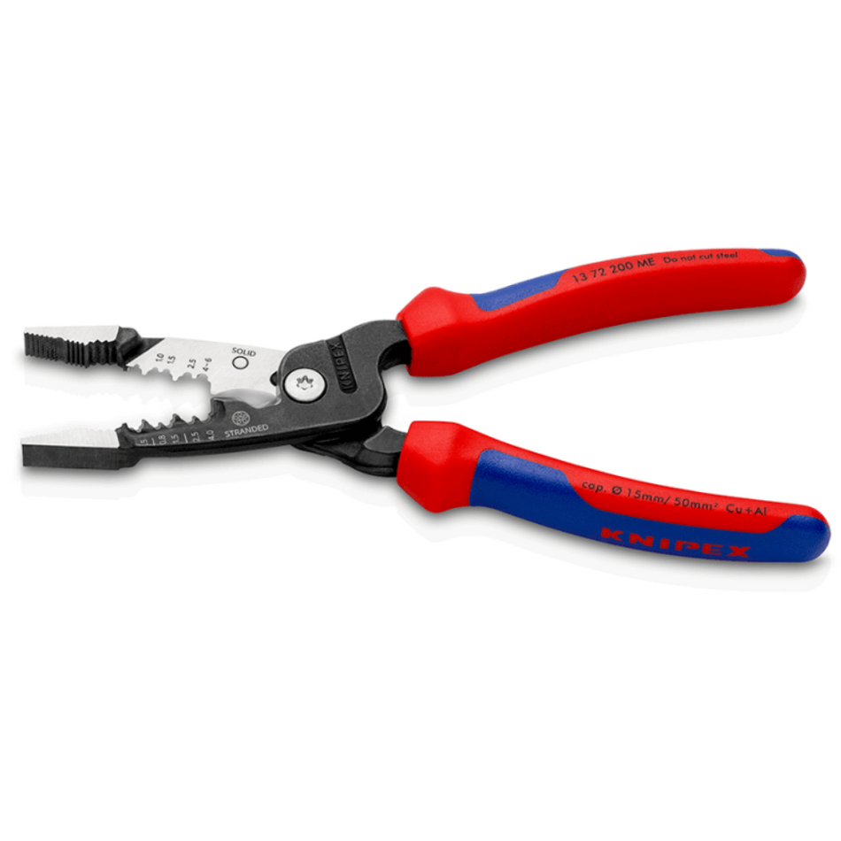 Cleste multifunctional, 200mm, KNIPEX WireStripper 13 72 200 ME