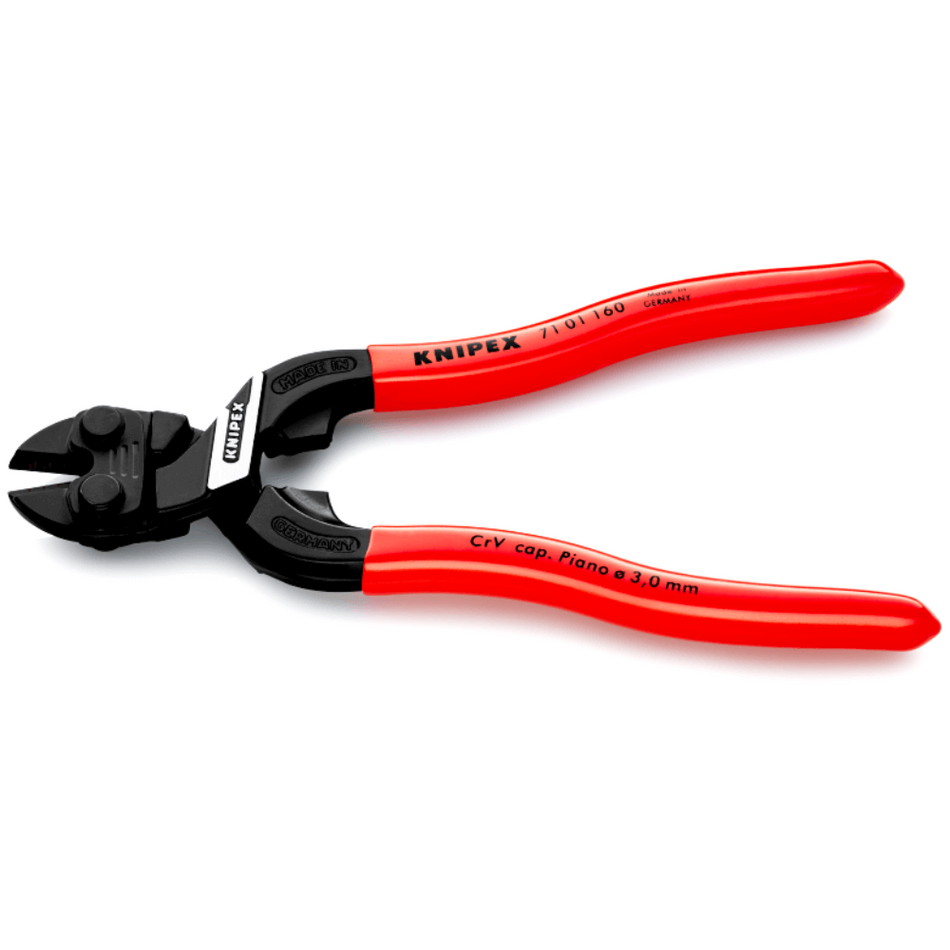 Cleste pentru taiat bolturi si cuie 160mm, Knipex 71 01 160