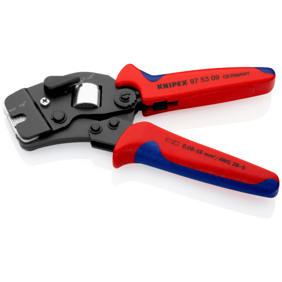 Cleste sertizare pini 0.08 - 10 / 16 mm², cu autoreglaj, Knipex 97 53 09