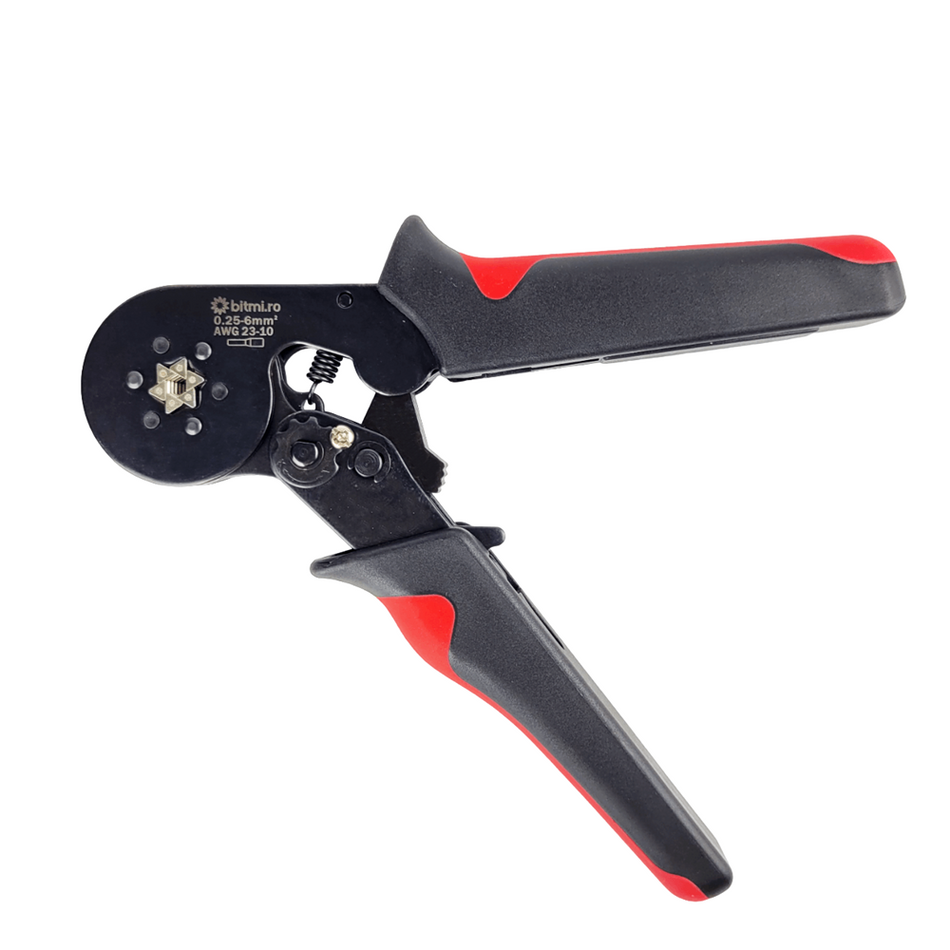 Cleste sertizat hexagonal pentru pini 0.25 - 6 mm², Bitmi 10084